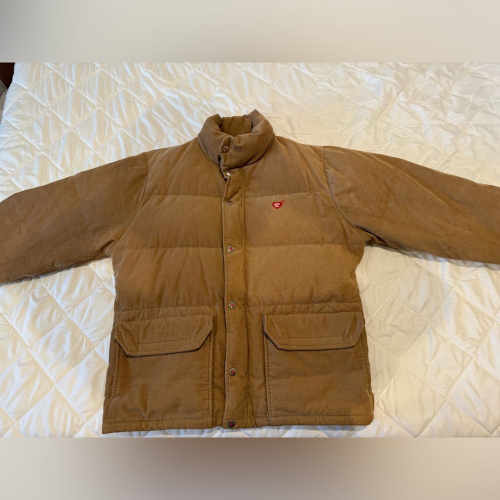 Human Made Corduroy Down Jacket beige size M